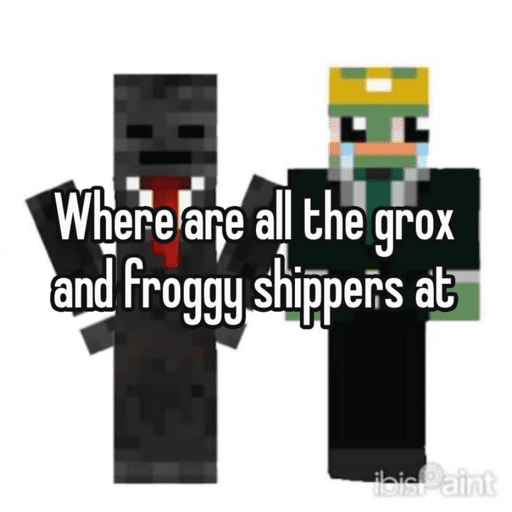FROX— GROX X FROGGY ! ! 💚🖤 23
