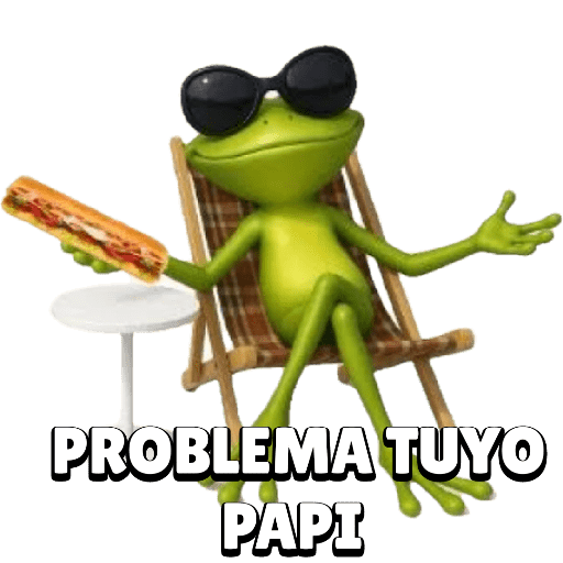 Problema 😵‍💫 Tuyo Papi 🐸
