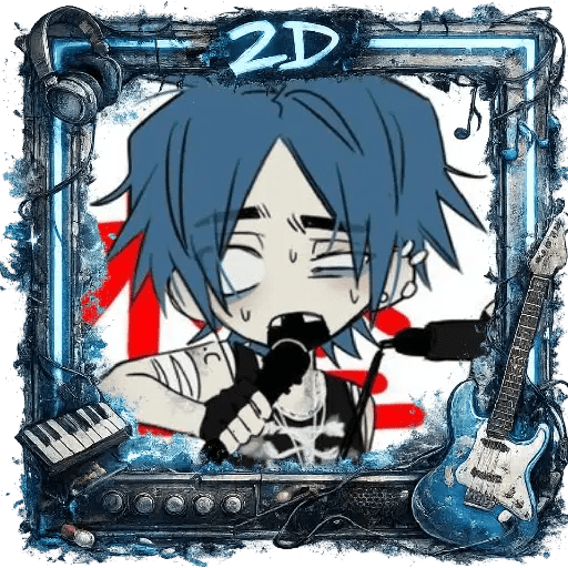 2D - Stuart Gorillaz  8