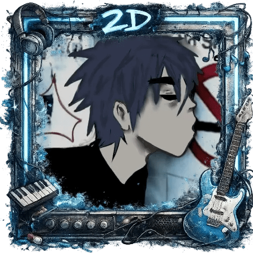 2D - Stuart Gorillaz  19