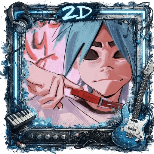 2D - Stuart Gorillaz  13