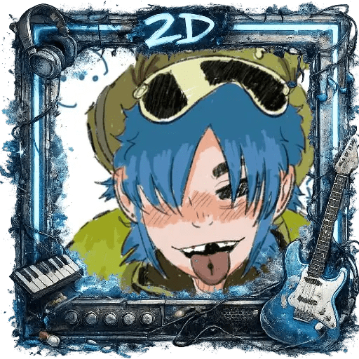 2D - Stuart Gorillaz  14