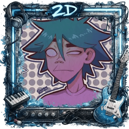 2D - Stuart Gorillaz  26