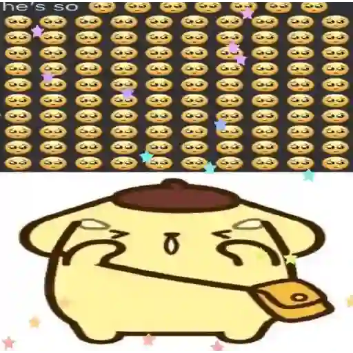 Pompompurin estrelinhas 2
