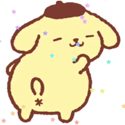 Pompompurin estrelinhas 3