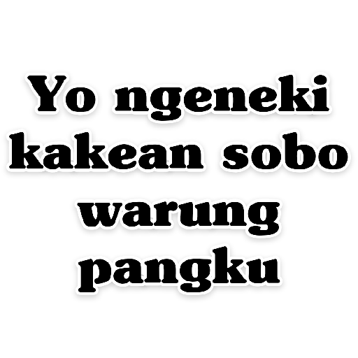 sticker
