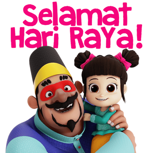 Sticker Raya Meme ISTIMEWA RAYA