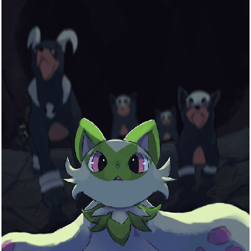 Meowscarada pero shiquilla 8