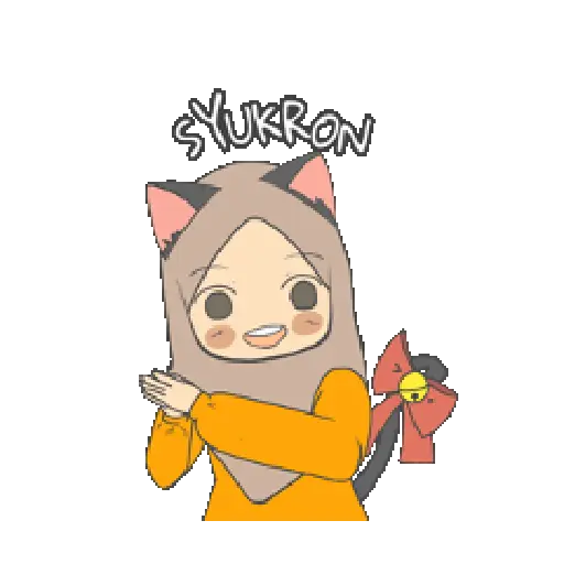 Miu Cat Hijab Gif 8