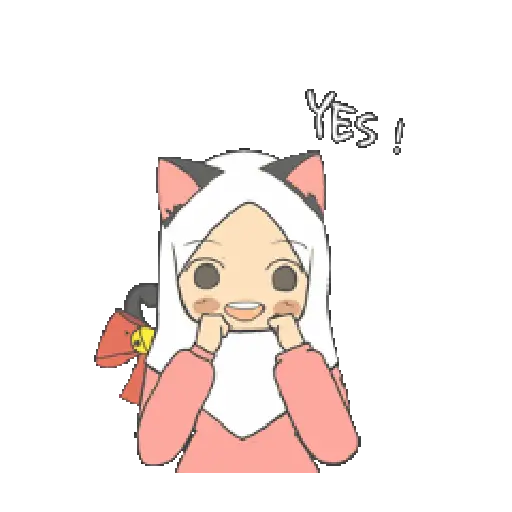 Miu Cat Hijab Gif 9