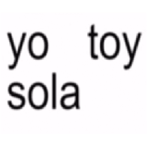 Moreno tu ta solo ahí? 3