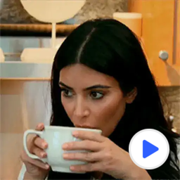 Tasse à café en céramique Crying Kim Kardashian 325 ml et 325 ml