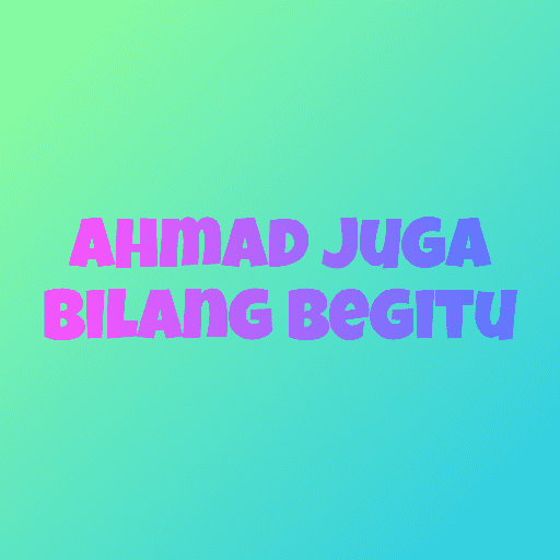 Stiker Saya 5