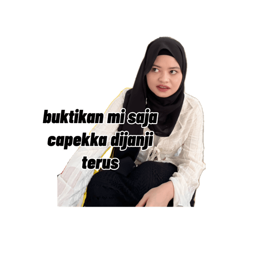 Stiker Saya 3