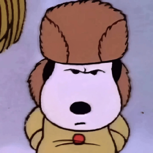 Snoopy com raiva 7