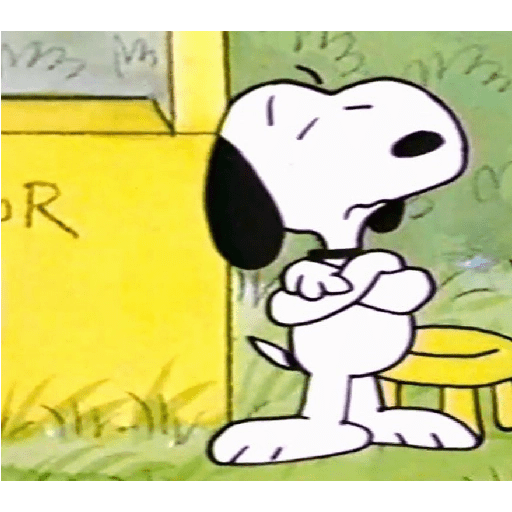 Snoopy com raiva 5