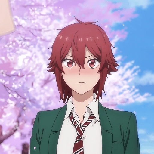 Anime tomochan is a girl
