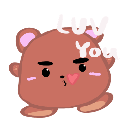 豆豆whatsapp sticker第一代～♥️✨