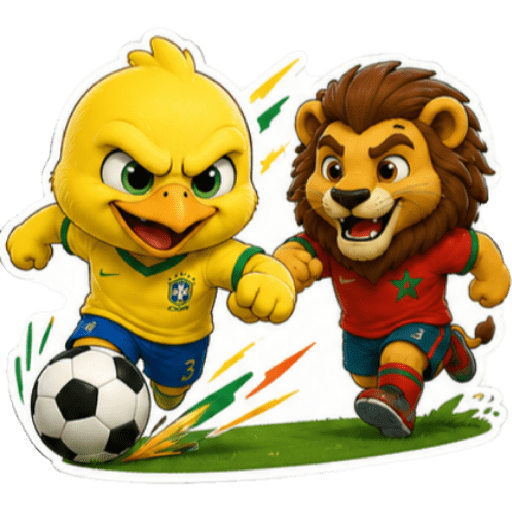 Brazil ×  Marrocos  6