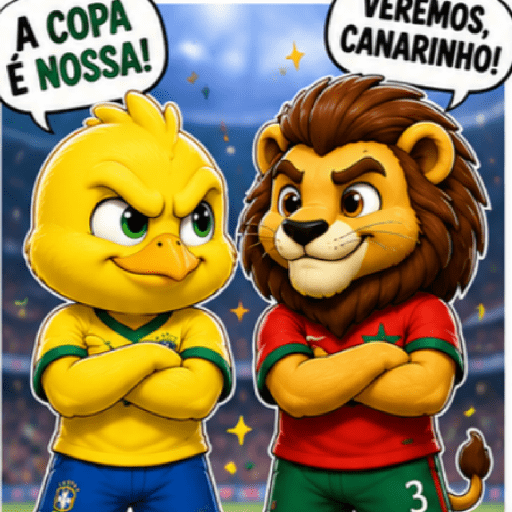 Brazil ×  Marrocos  5