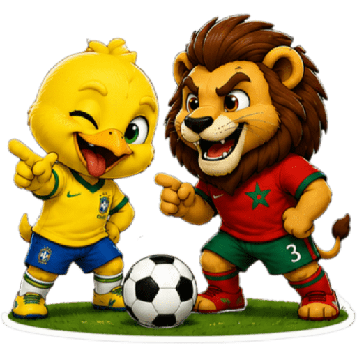 Brazil ×  Marrocos  7