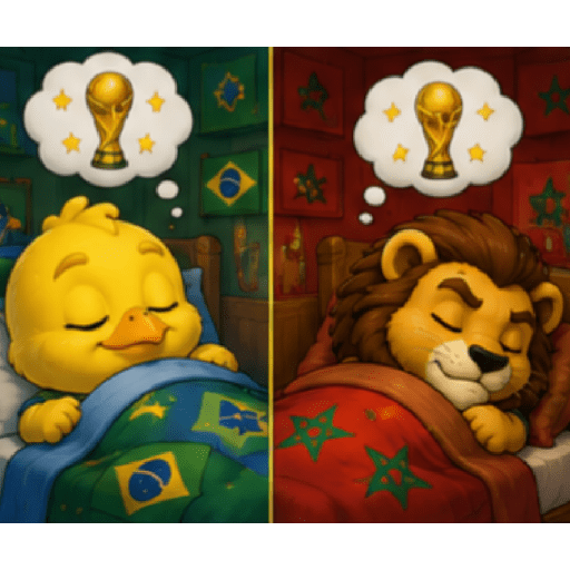 Brazil ×  Marrocos  4
