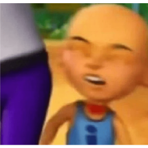 Stiker meme Upin ipin 2