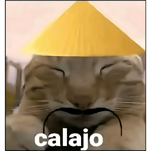 ¡Calajo!😑