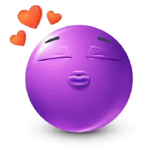 🟣Silly Face Purple/Gifs🟣