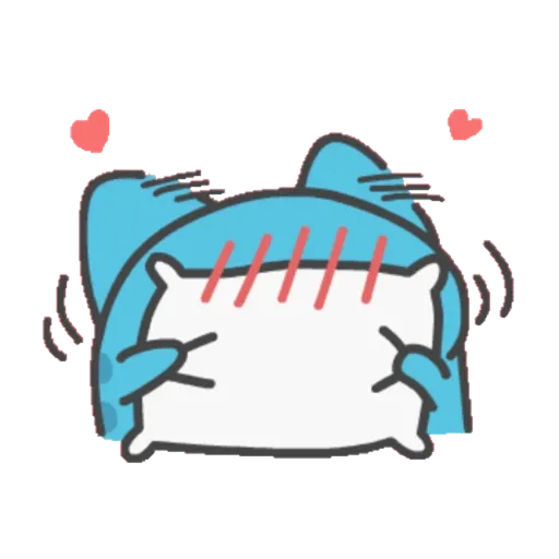 Gatito azul 