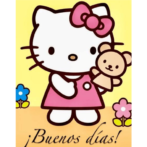 BUENOS DÍA HELLO KITTY! 💜