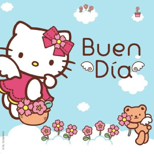 BUENOS DÍA HELLO KITTY! 💜