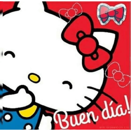 BUENOS DÍA HELLO KITTY! 💜