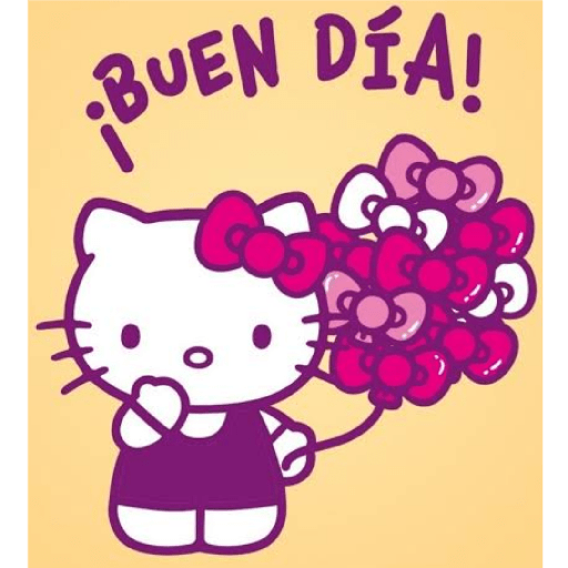 BUENOS DÍA HELLO KITTY! 💜