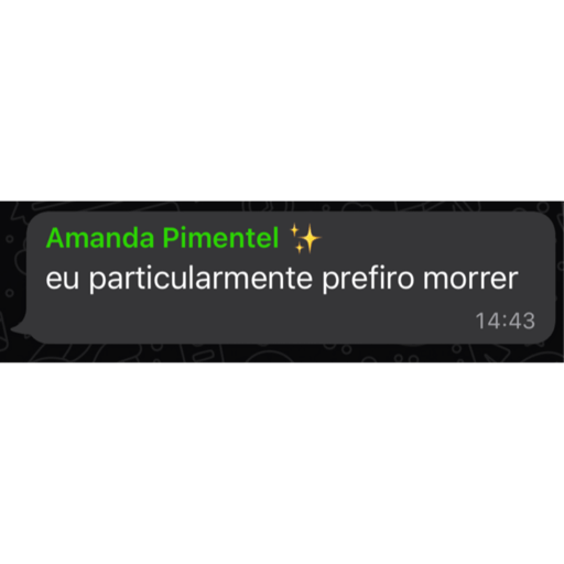 Amanda mas me chama de linda  4