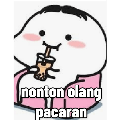 Sticker pentol 25