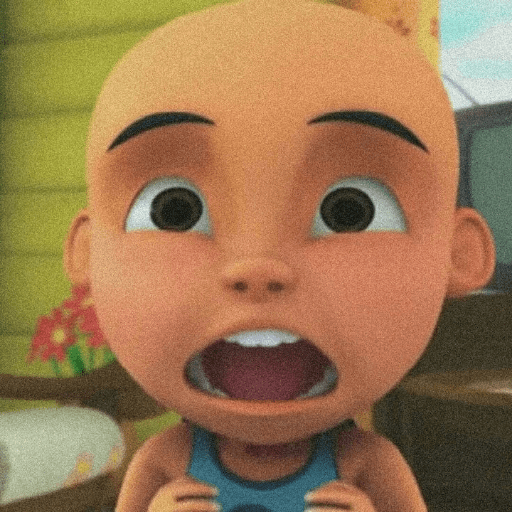 Stiker upin dan ipin 14