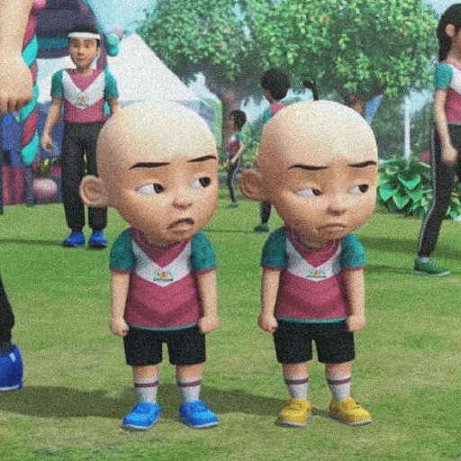 Stiker upin dan ipin 7