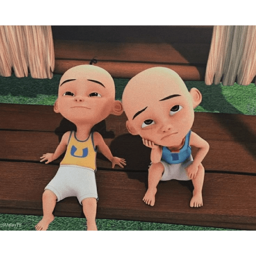 Stiker upin dan ipin 12