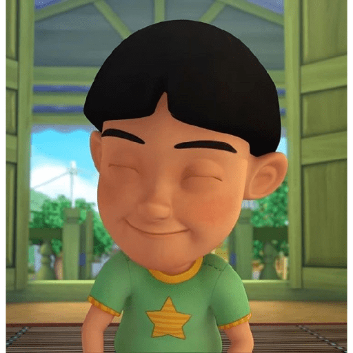 Stiker upin dan ipin 2