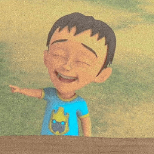 Stiker upin dan ipin 24