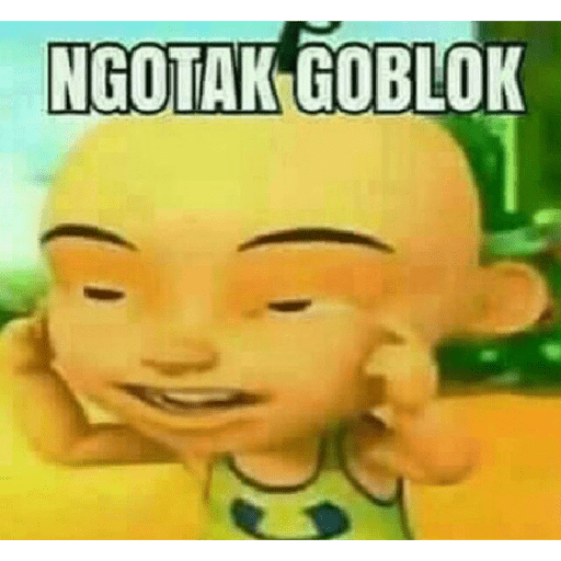 Stiker upin dan ipin 6