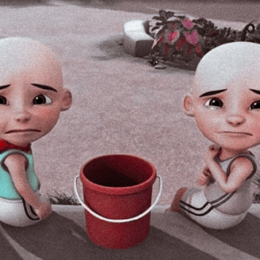 Stiker upin dan ipin 27