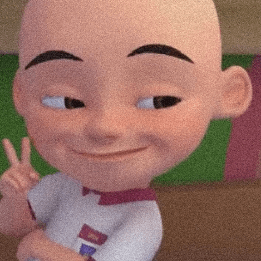 Stiker upin dan ipin 18