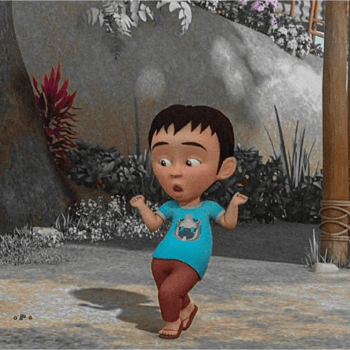 Stiker upin dan ipin 15