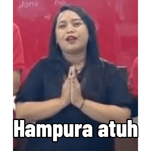Stiker Saya 9