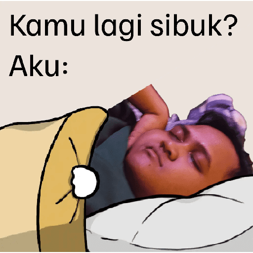 Stiker Saya 8