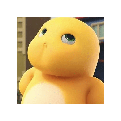 Dino kuning botak 2