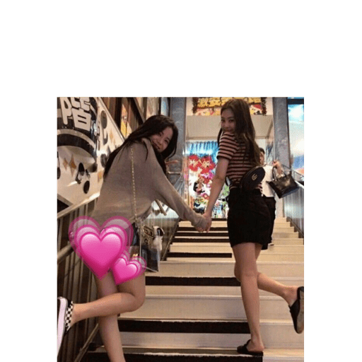 Jisoo y Jennie 28