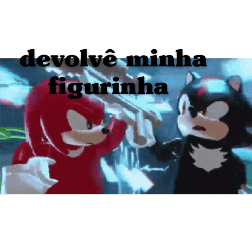 Shadow Meme Sticker Knock Knock It's Knuckles Sonic 